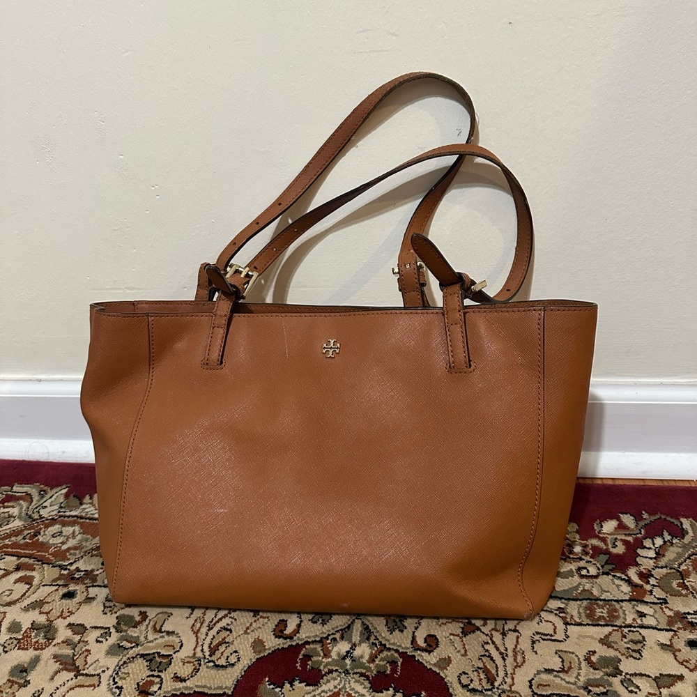 Tory Burch Brown Leather Tote